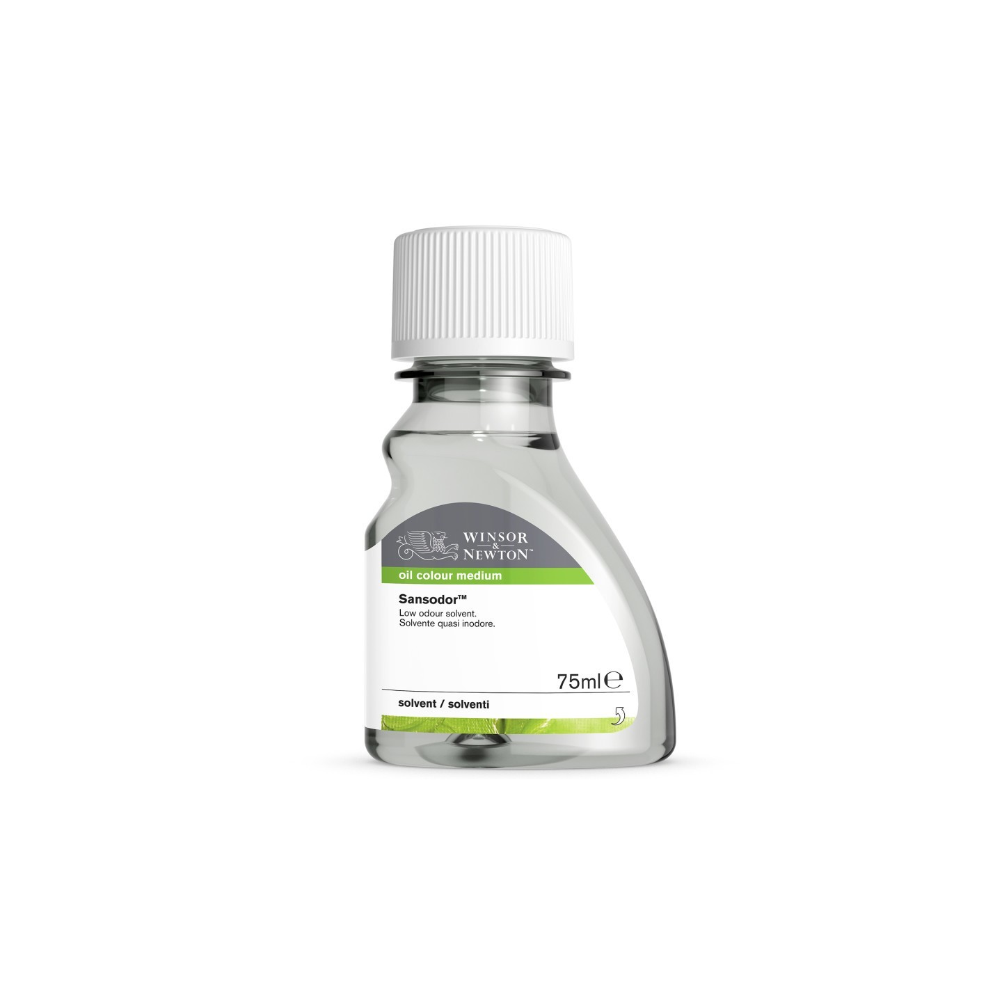 Winsor & Newton Sansodor™ (Low Odor Solvent), Oil Paint Medium, 75 mL Bottle