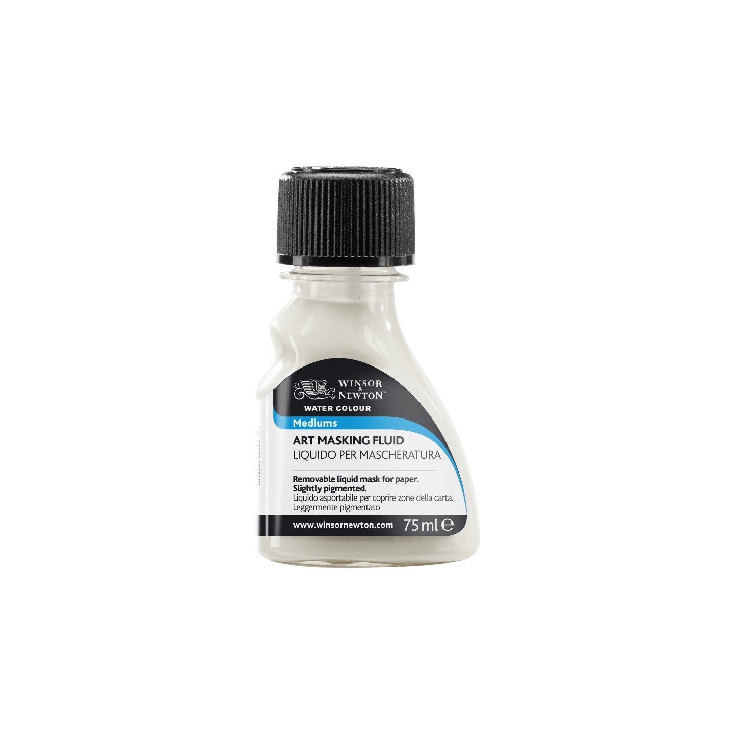 Winsor & Newton Art Masking Fluid, Watercolor Medium, 75 mL Bottle