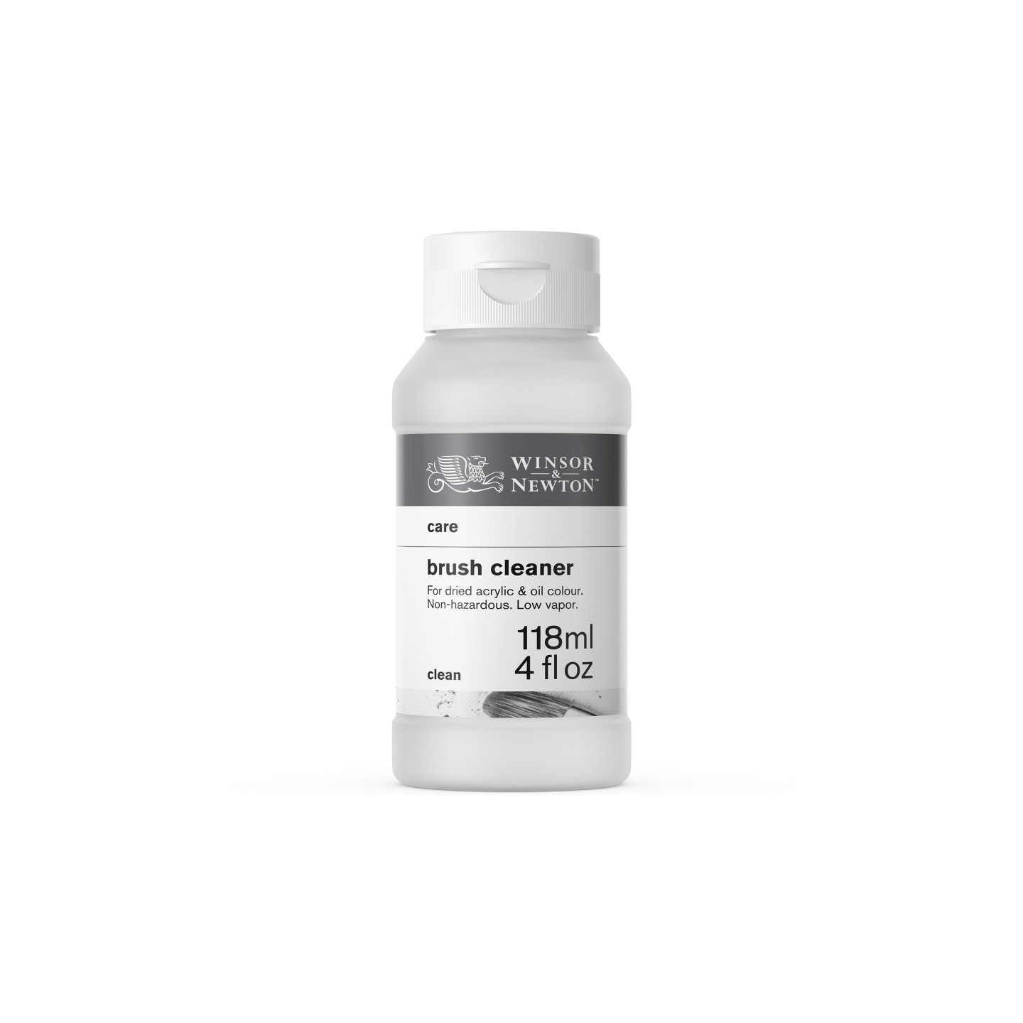 Winsor & Newton Brush Cleaner - 4 oz bottle