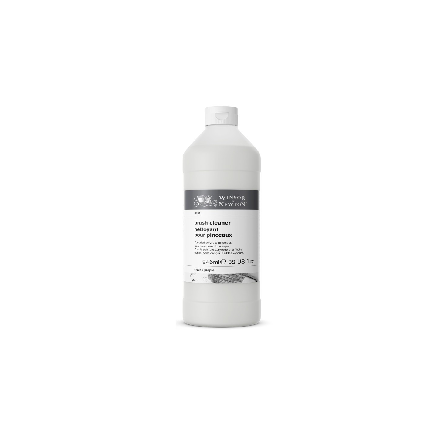 Winsor & Newton Brush Cleaner - 32 oz bottle