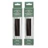 Winsor & Newton Artists' Vine Charcoal Soft, 12 Sticks Per Box, 2 Boxes