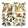 Yellow Door Woodland Animal Families Wooden Characters