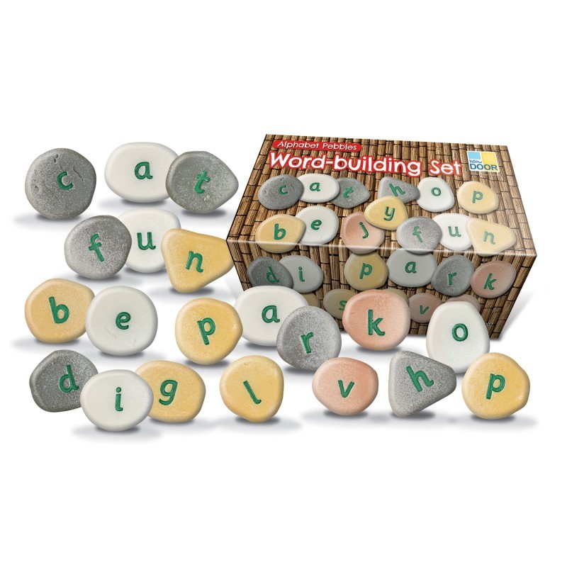 Yellow Door Alphabet Pebbles, Word-Building Set
