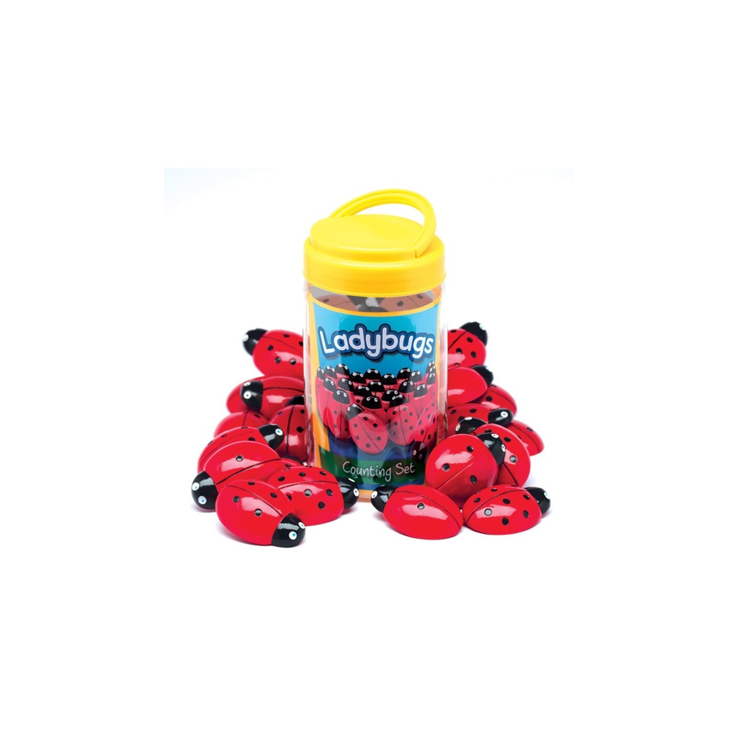 Yellow Door Ladybugs Counting Set, Pack of 22