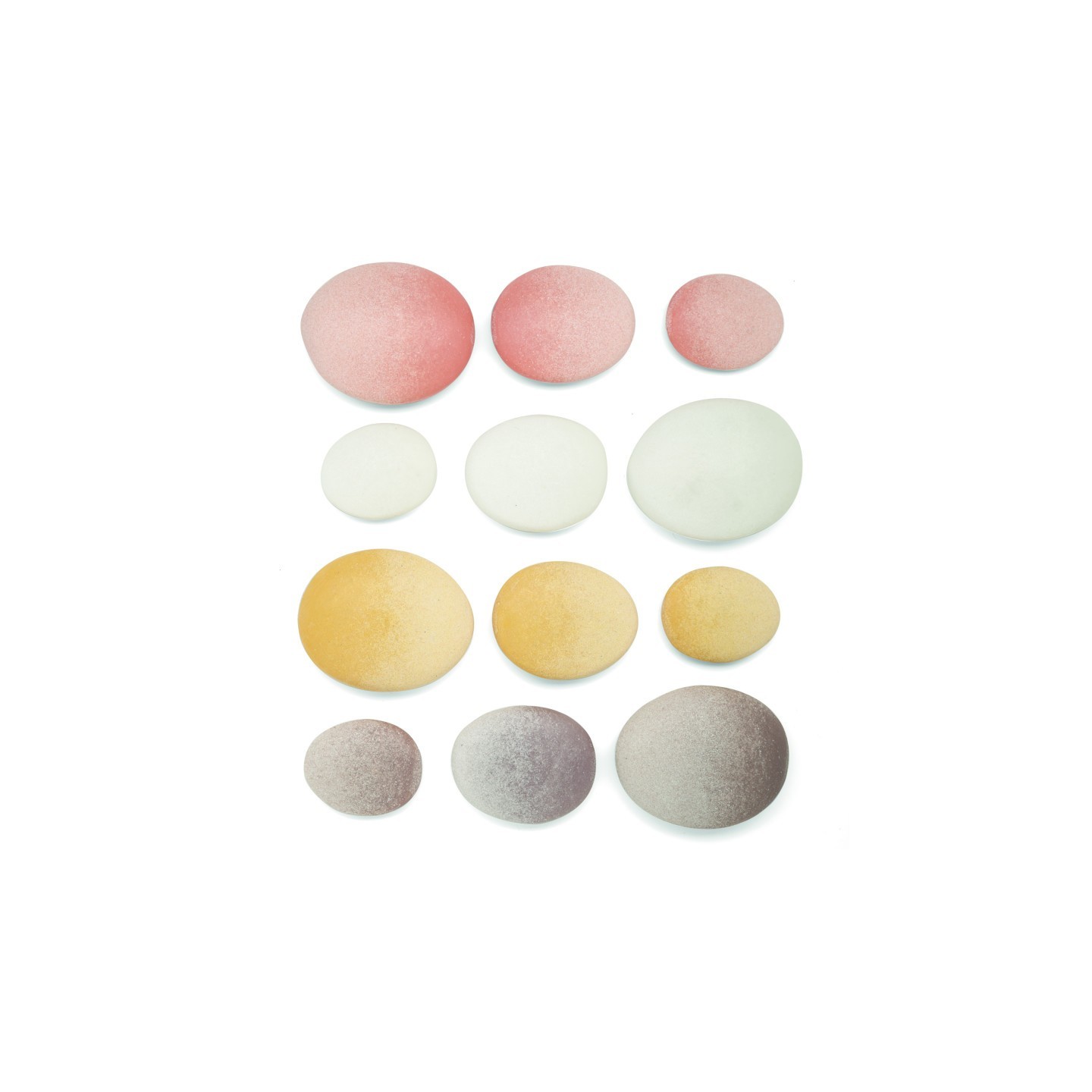 Yellow Door Natural Sorting Stone, Pack of 12