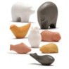 Yellow Door Sensory Play Animal Stone, Pack of 8