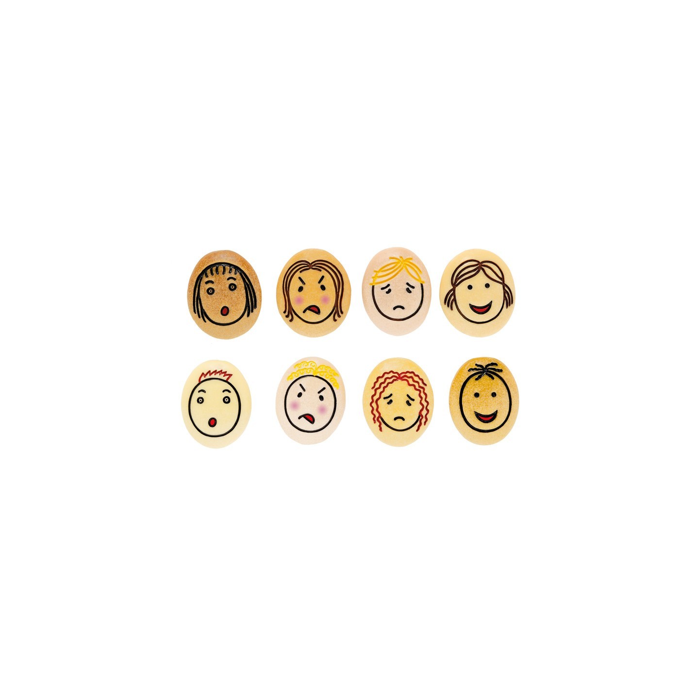 Yellow Door Jumbo Emotion Stone, Pack of 8