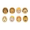 Yellow Door Jumbo Emotion Stone, Pack of 8