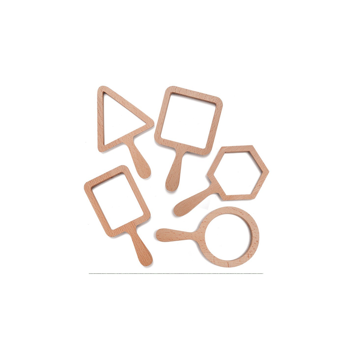 Yellow Door Natural Shape Viewers, Set of 5