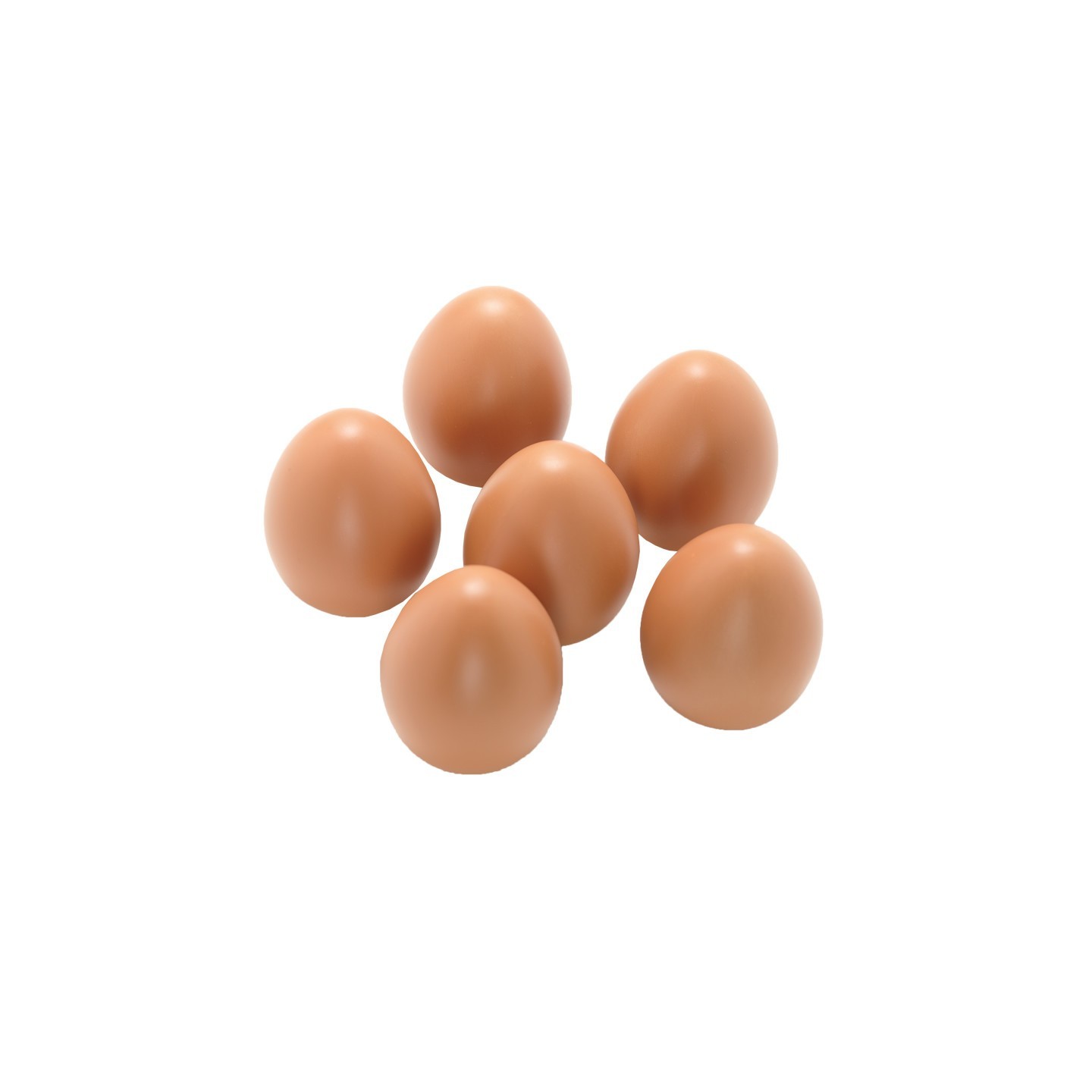 Yellow Door Play Eggs, 6 Per Pack