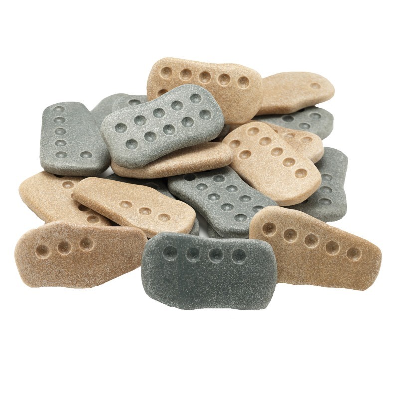 Yellow Door Tactile Counting Stones, Set of 20