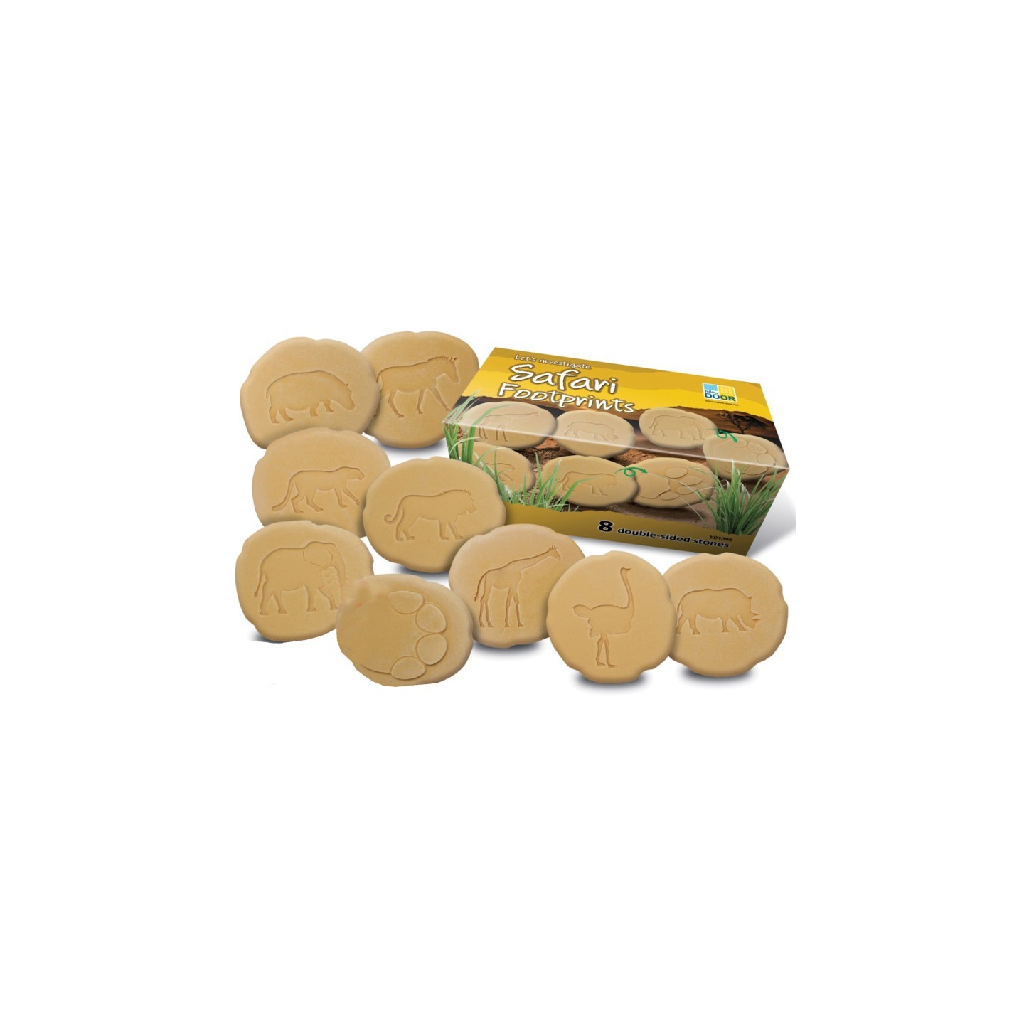 Yellow Door Let's Investigate Safari Footprints