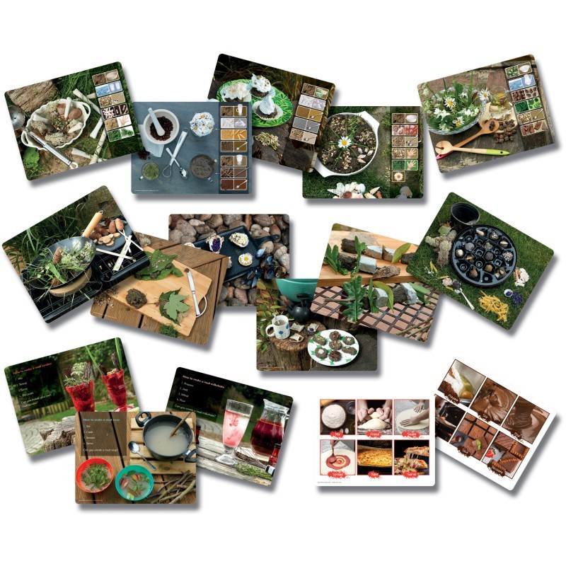 Yellow Door Mud Kitchen Activity Cards