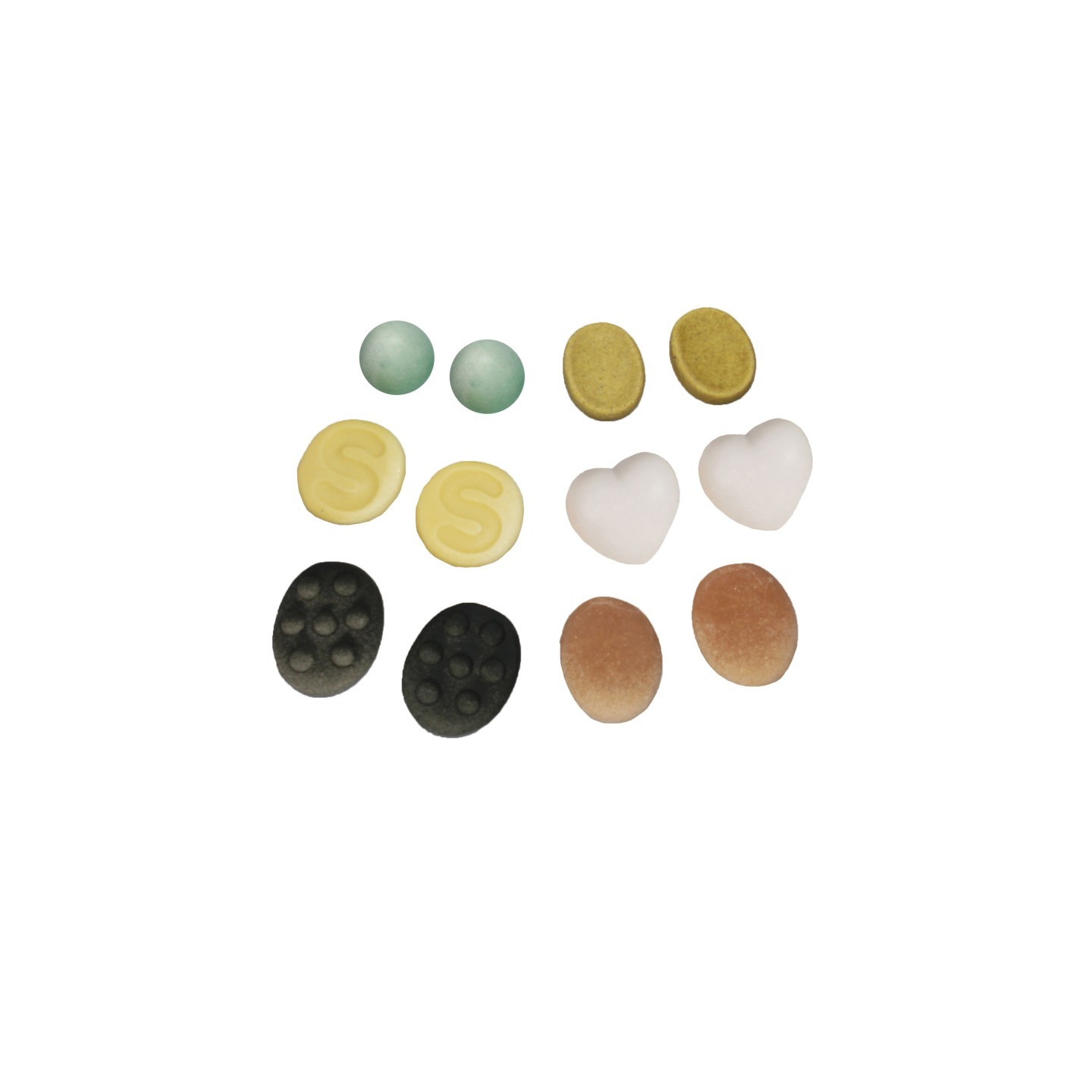 Yellow Door Sensory Worry Stones, Set of 12