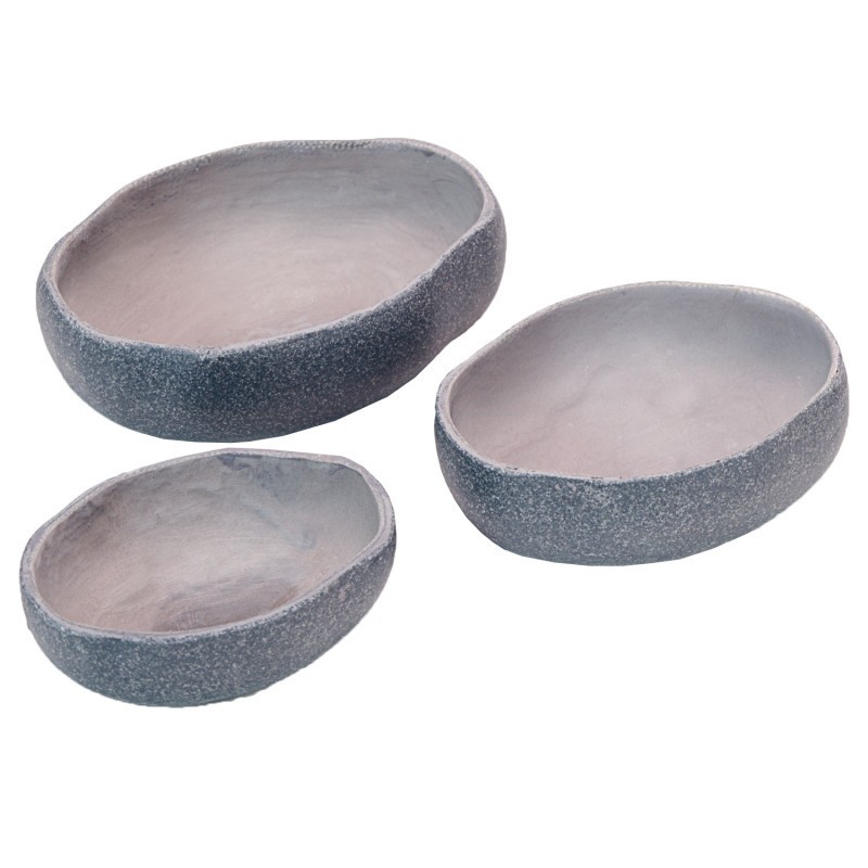 Yellow Door Rustic Bowls, Set of 3