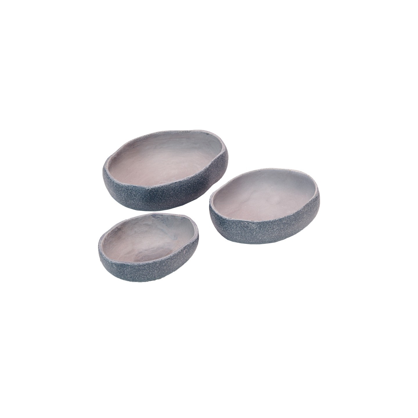 Yellow Door Rustic Bowls, Set of 3