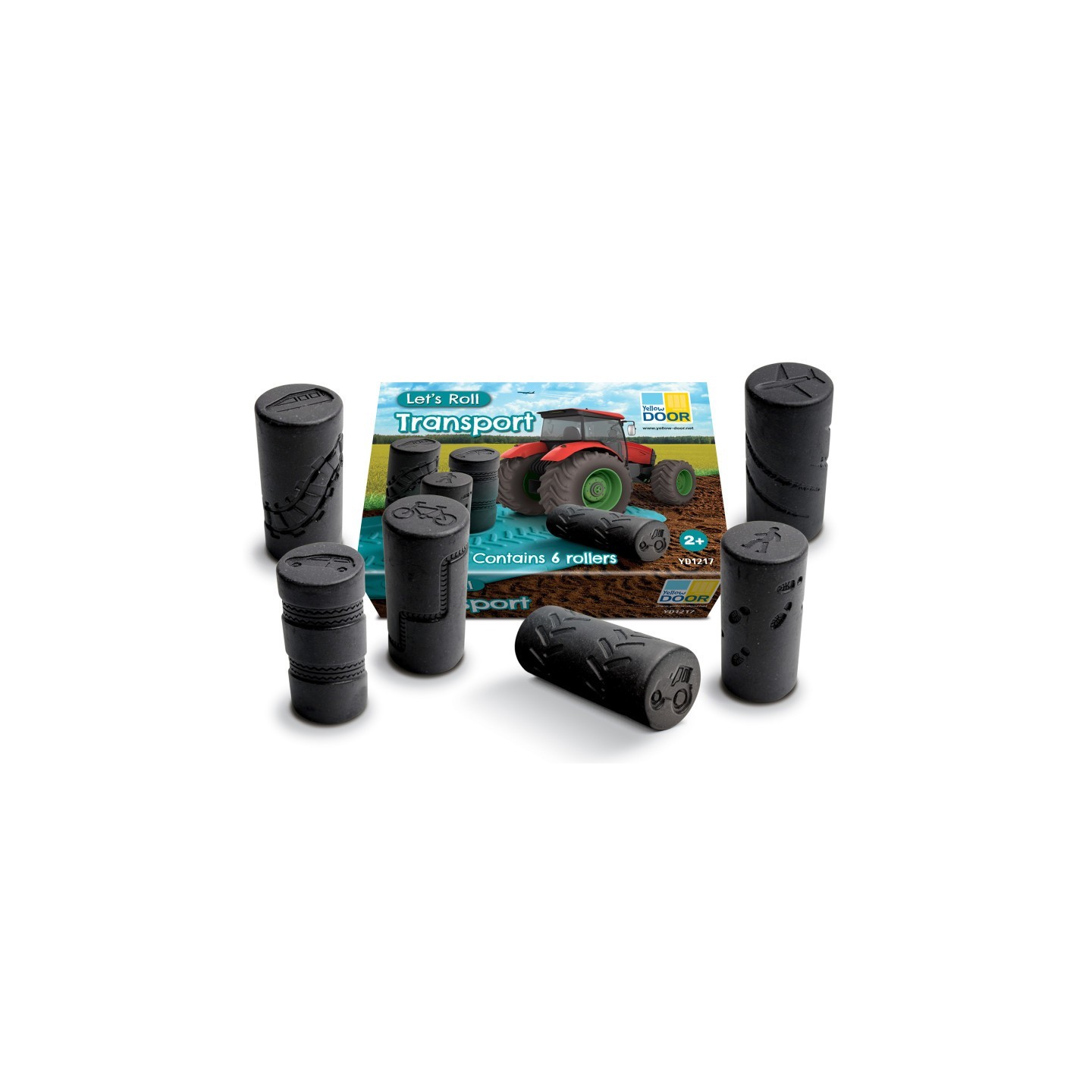 Yellow Door Let's Roll Transport - Set of 6