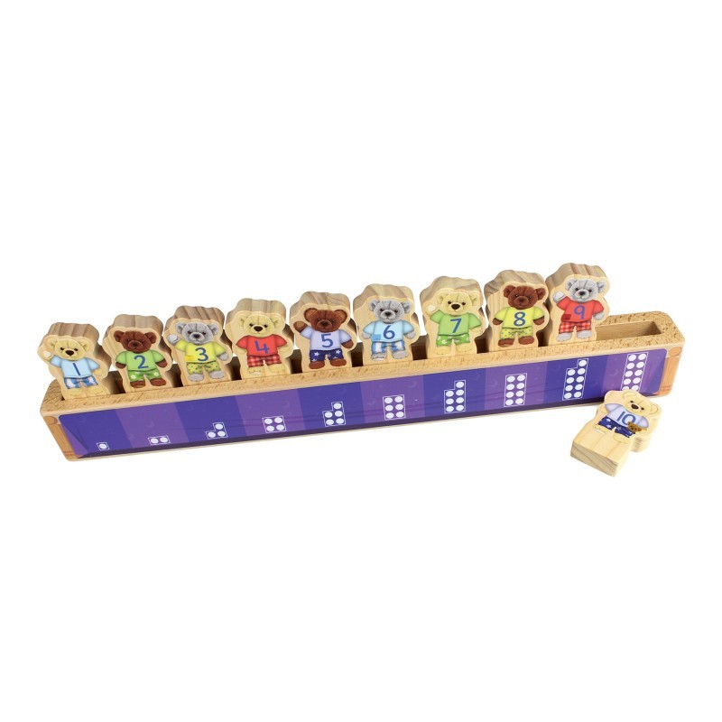 Yellow Door Ten in the Bed Number Line Tool