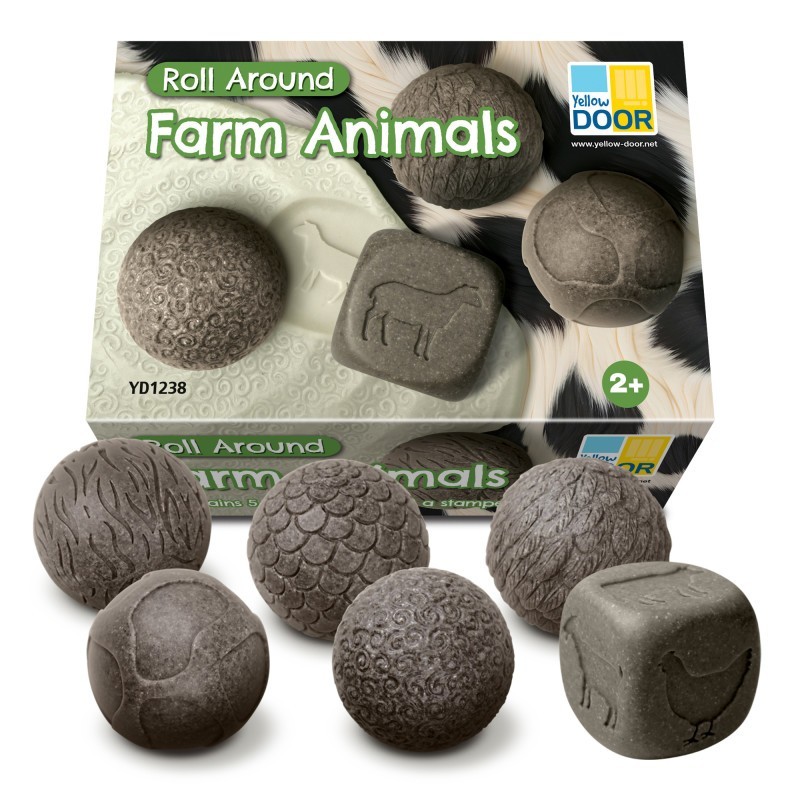 Yellow Door Roll Around - Farm Animals