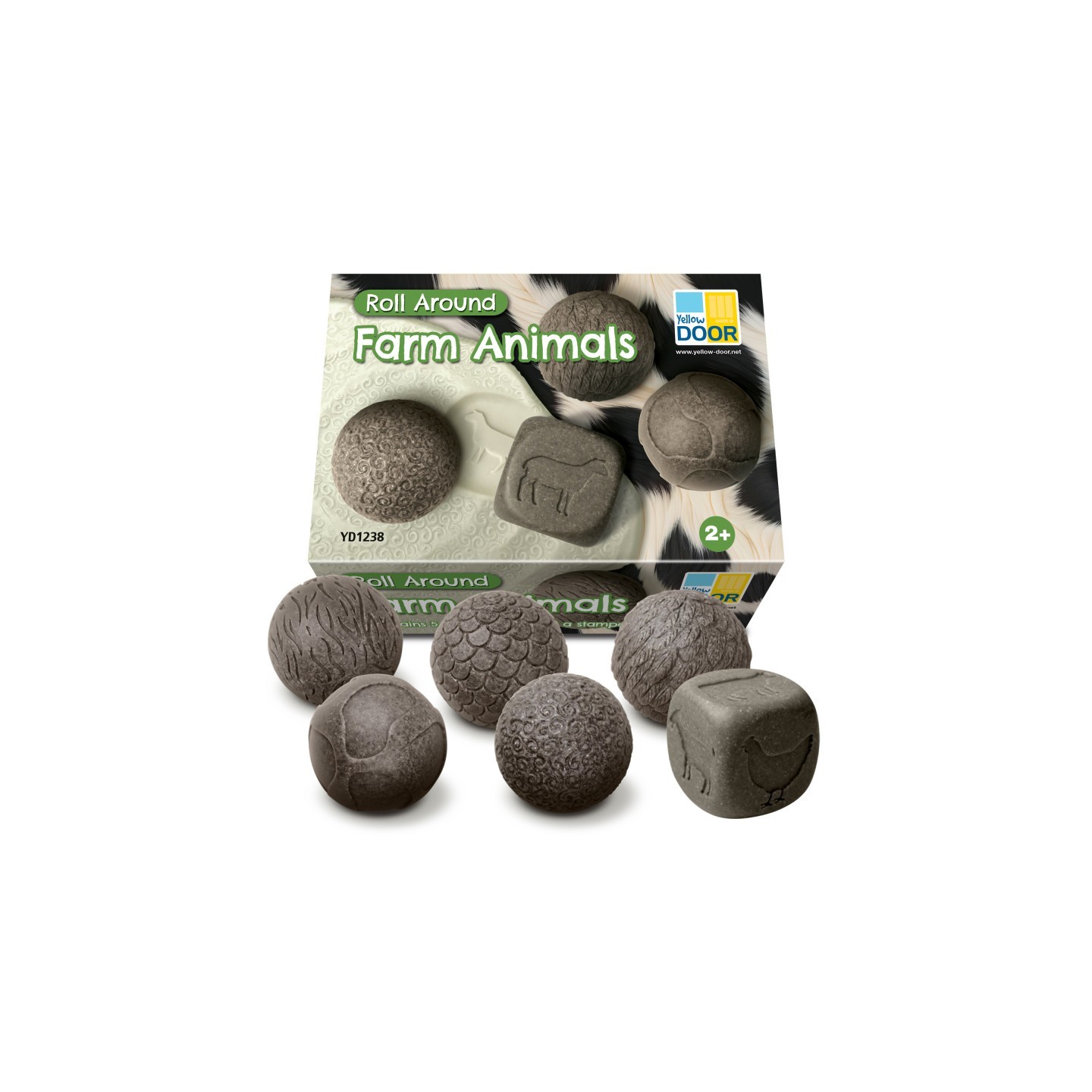 Yellow Door Roll Around - Farm Animals