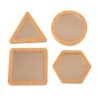 Learn Well Little Looking Shape Mirrors - Set of 4