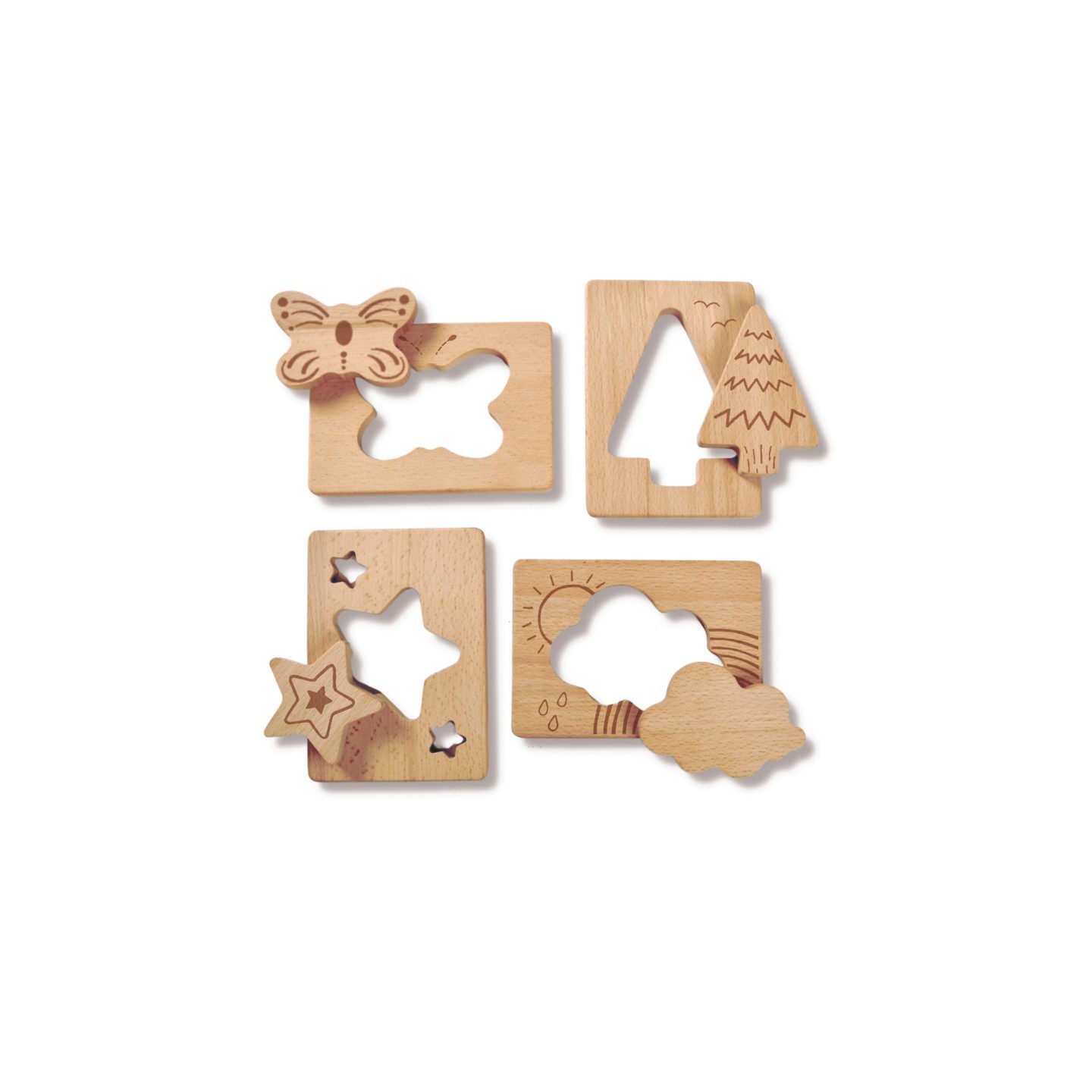 Learn Well Little Looking Shapes - Nature