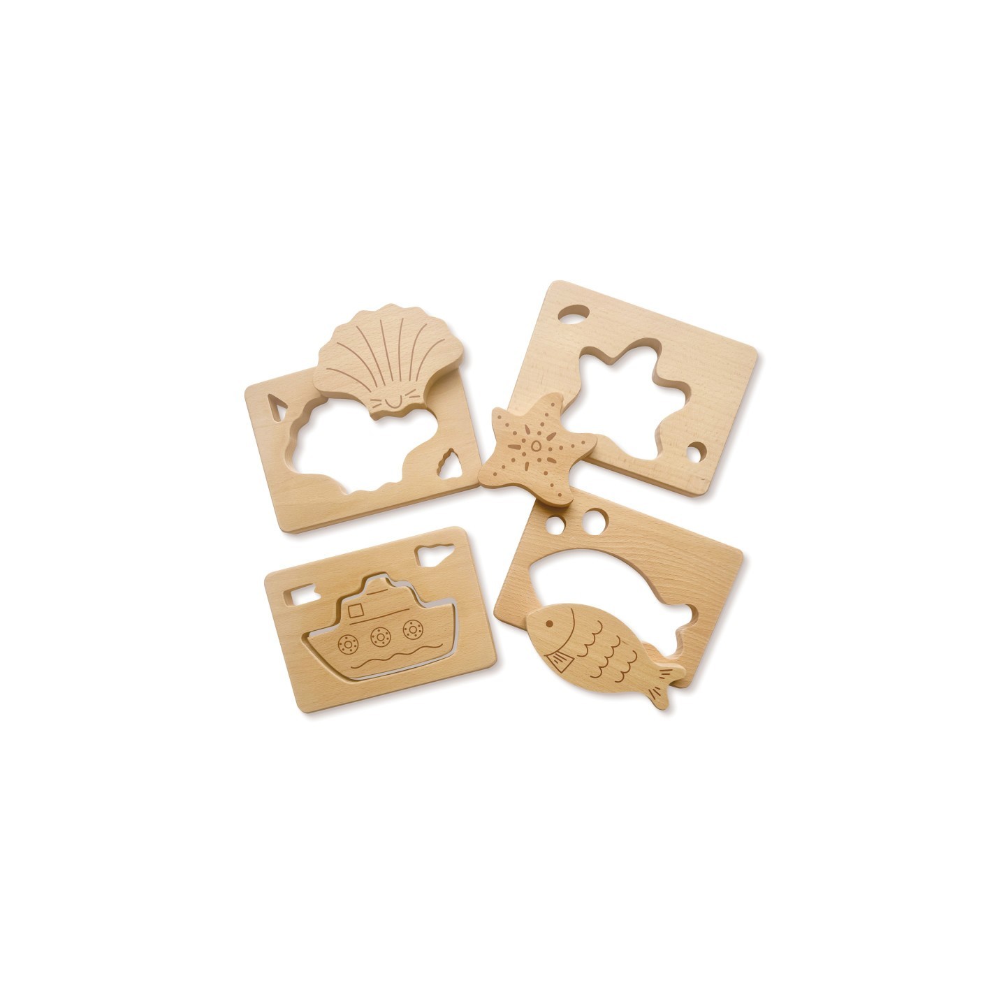 Learn Well Little Looking Shapes - Ocean