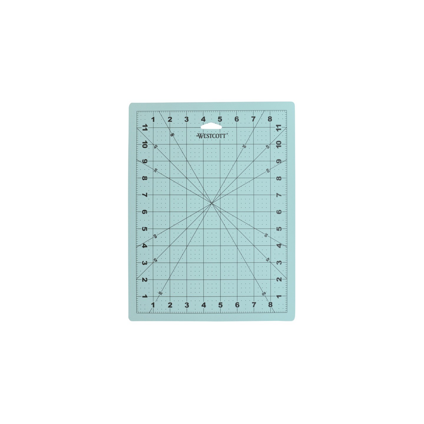 Westcott® Self-Healing Craft Cutting Mat with Grid, 9" x 12"