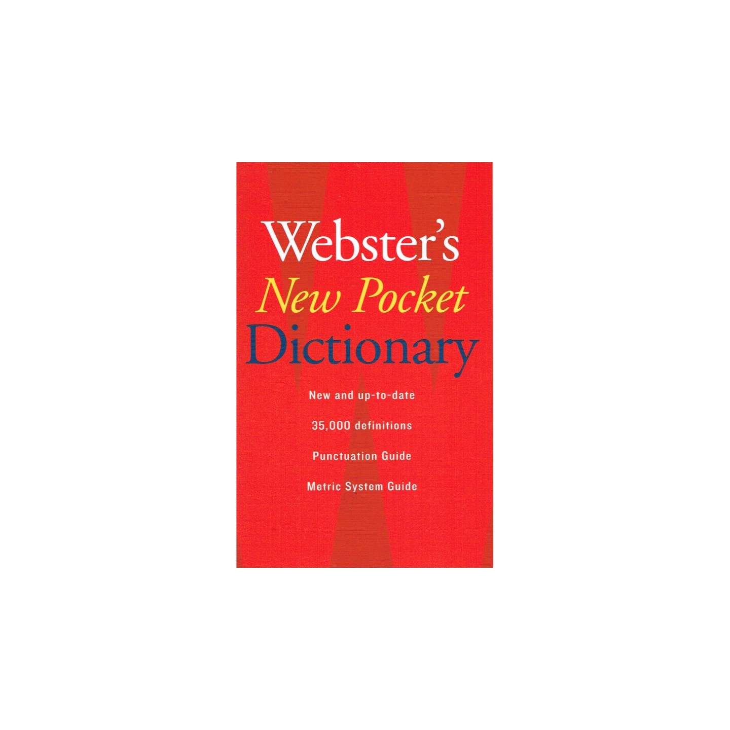 Houghton Mifflin Harcourt Webster's New Pocket Dictionary