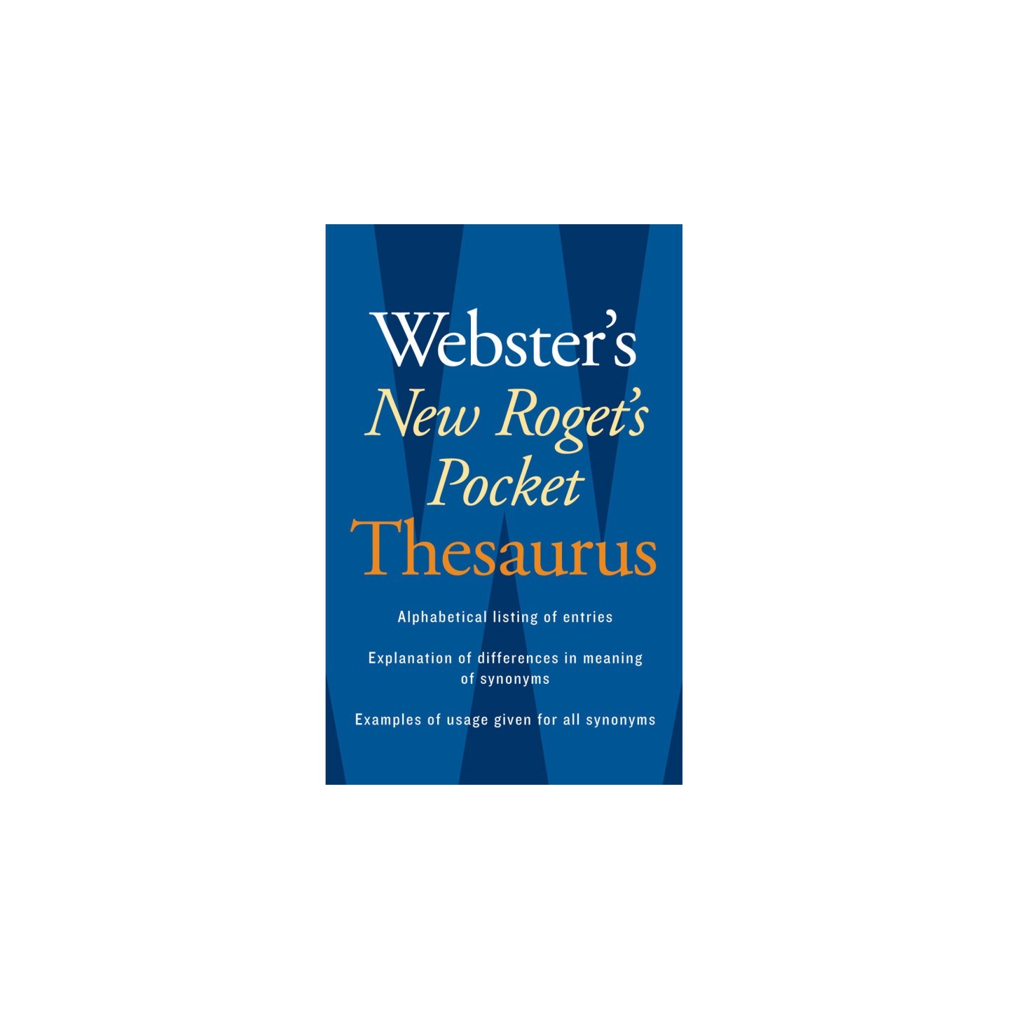 Houghton Mifflin Harcourt Webster's New Roget's Pocket Thesaurus