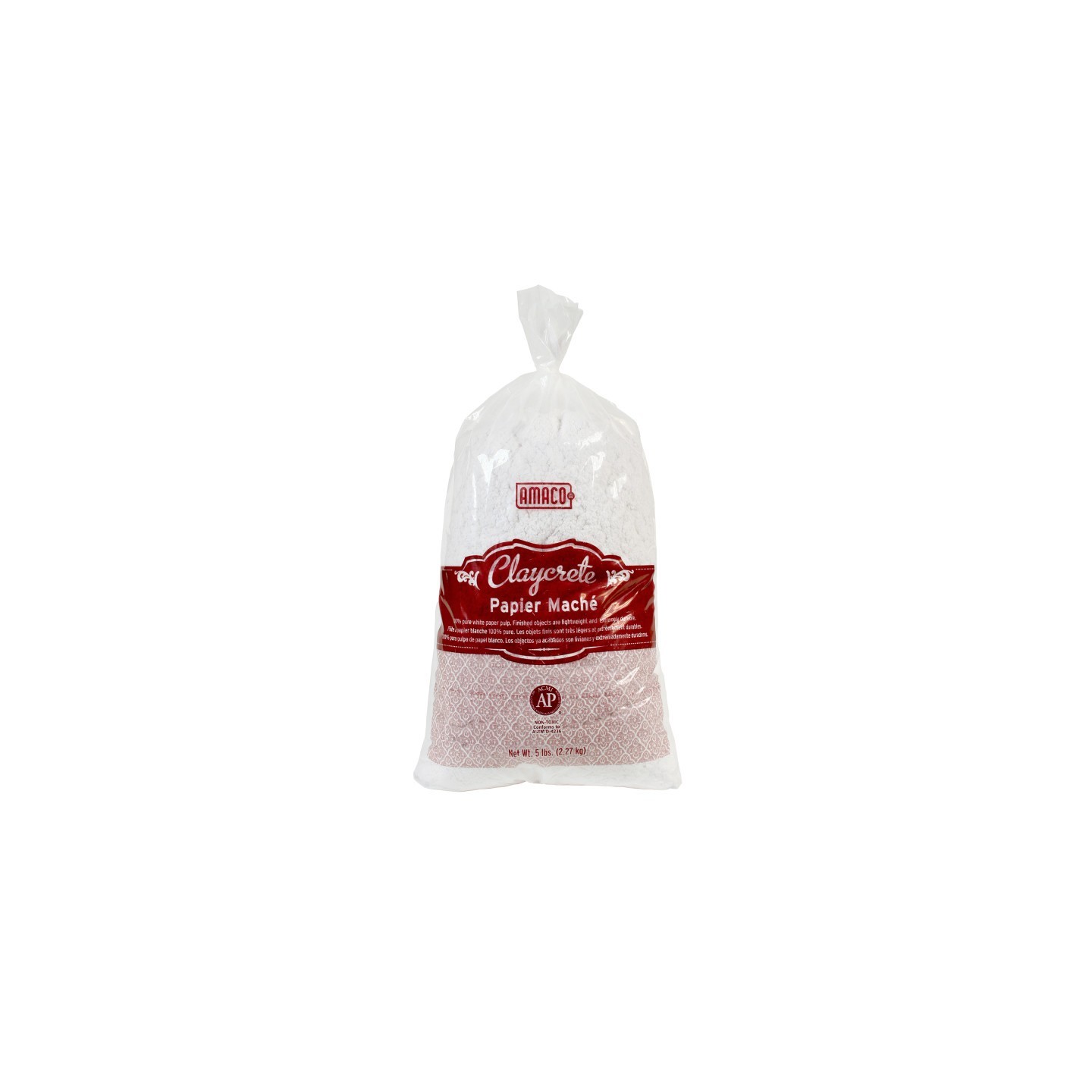 AMACO Amaco Claycrete Papier Mache, 1lb