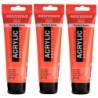 Amsterdam Standard Acrylic Paint, 120ml, Reflex Orange 257, Pack of 3
