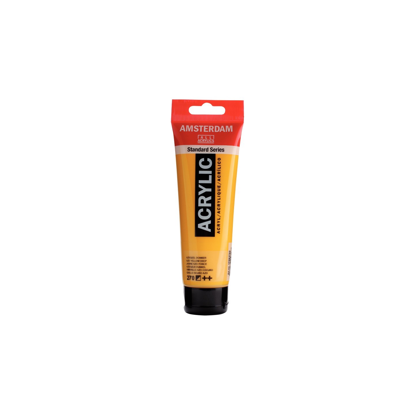 Amsterdam Standard Acrylic Paint, 120ml, Azo Yellow Deep 270