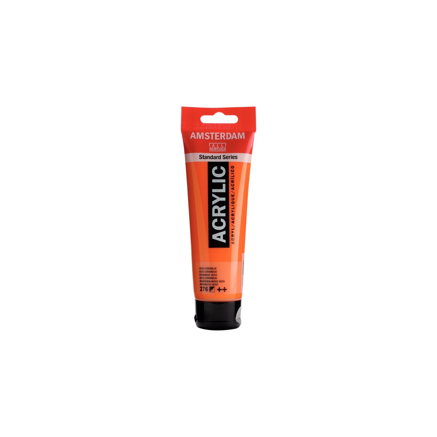 Amsterdam Standard Acrylic Paint, 120ml, Azo Orange 276