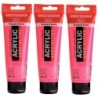 Amsterdam Standard Acrylic Paint, 120ml, Reflex Rose 384, Pack of 3
