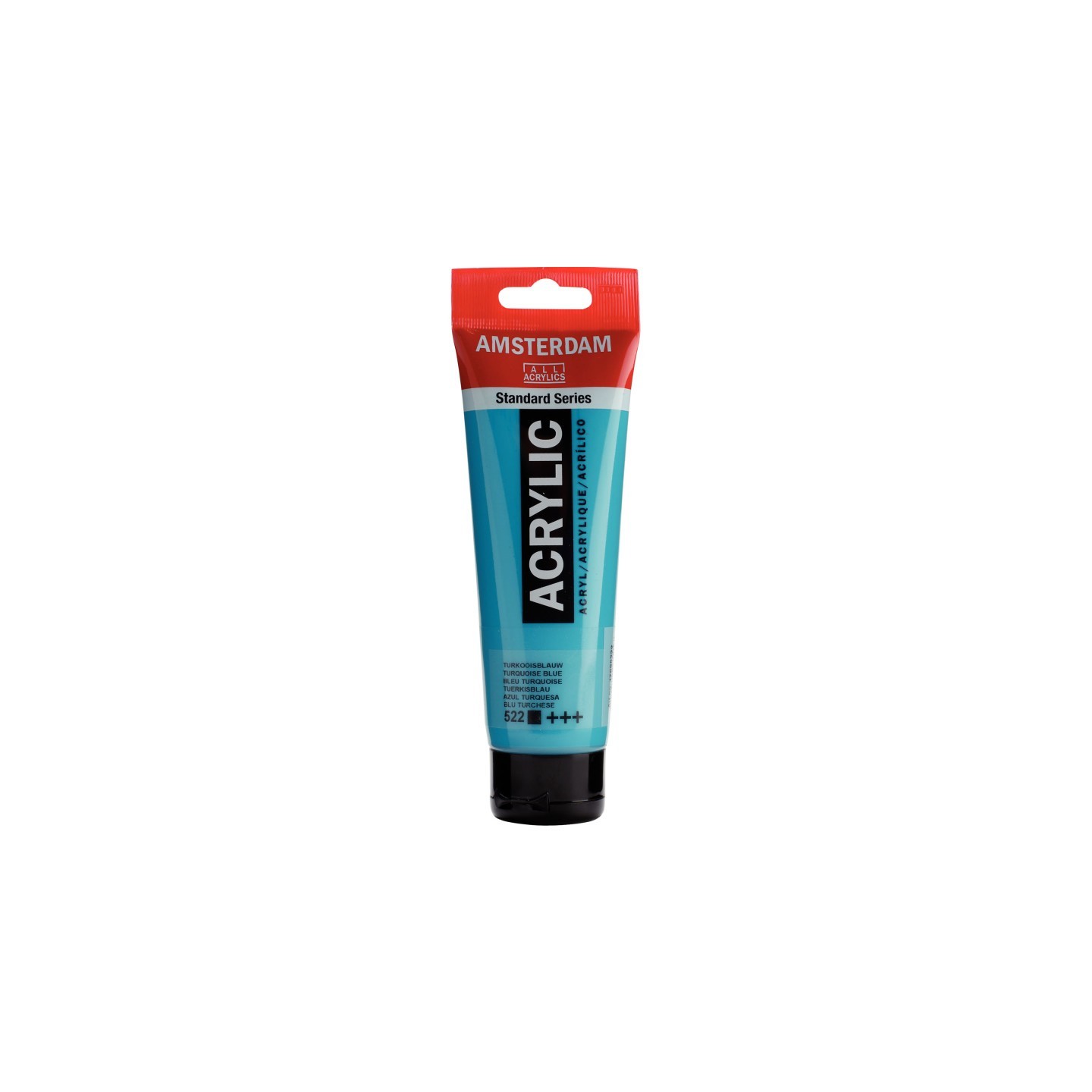 Amsterdam Standard Acrylic Paint, 120ml, Turquiose Blue 522
