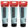 Amsterdam Standard Acrylic Paint, 120ml, Sky Blue Light 551, Pack of 3