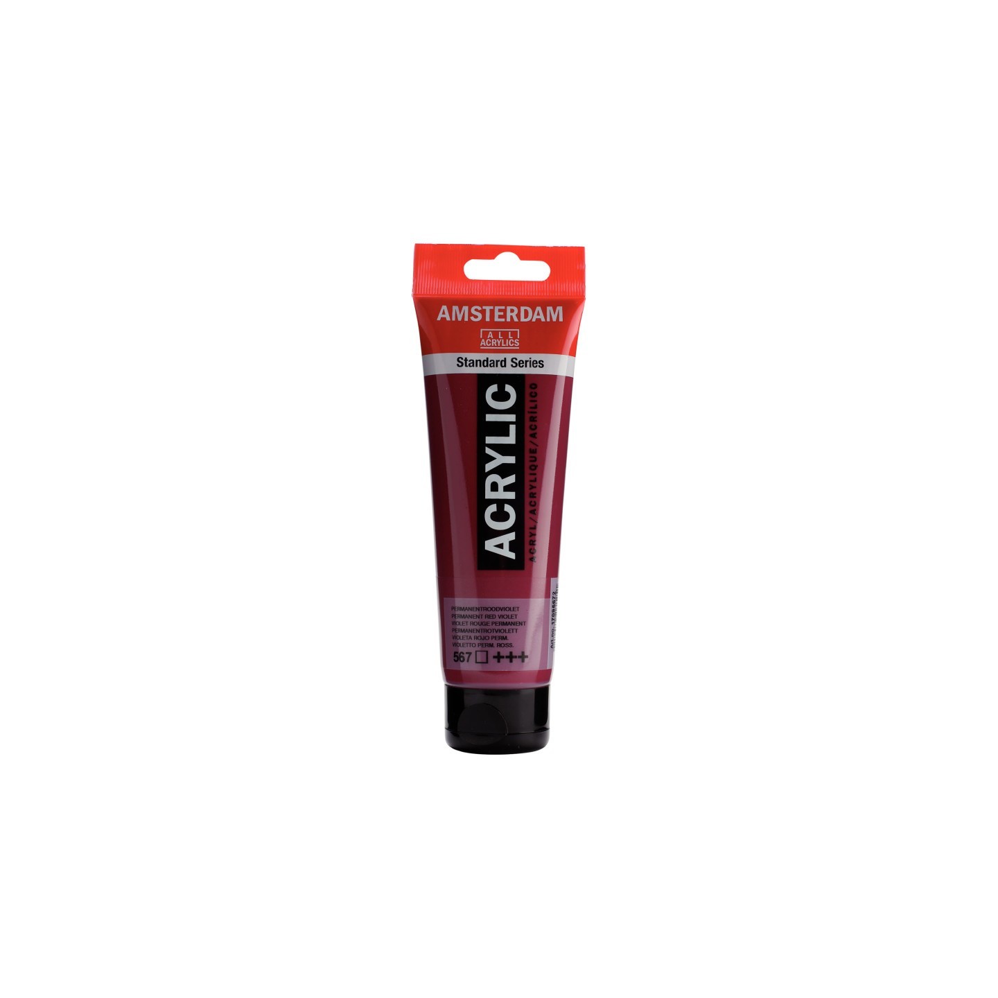 Amsterdam Standard Acrylic Paint, 120ml, Permanent Red Violet 567