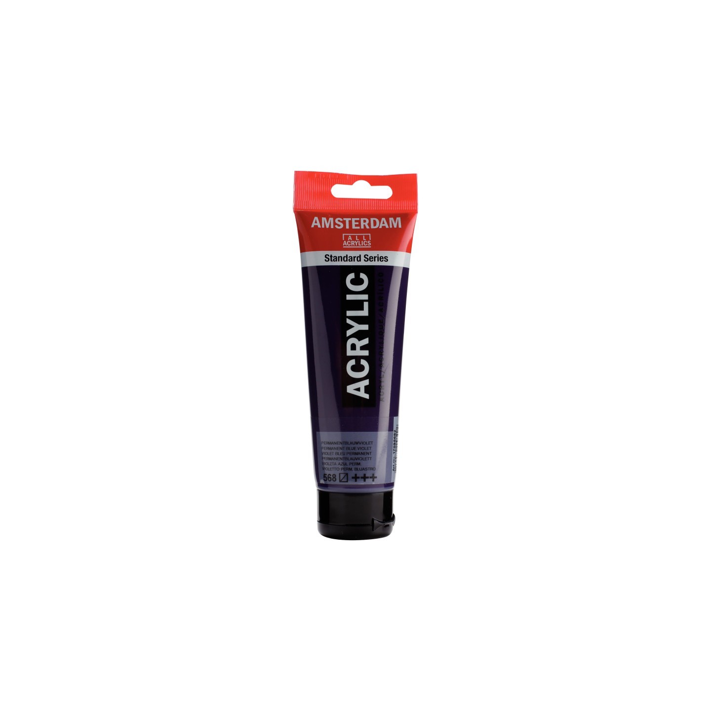 Amsterdam Standard Acrylic Paint, 120ml, Permanent Blue Violet 568
