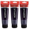 Amsterdam Standard Acrylic Paint, 120ml, Permanent Blue Violet 568, Pack of 3
