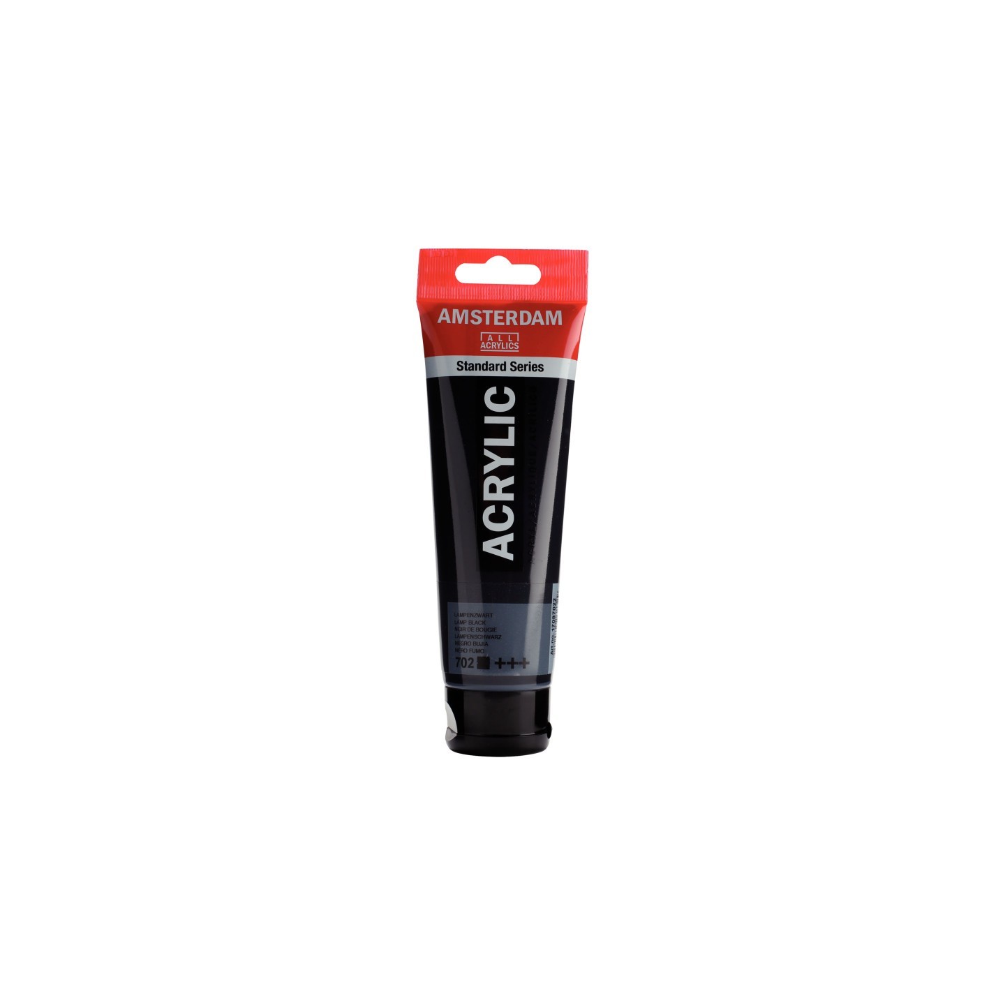Amsterdam Standard Acrylic Paint, 120ml, Lamp Black 702
