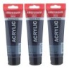 Amsterdam Standard Acrylic Paint, 120ml, Paynes Grey 708, Pack of 3