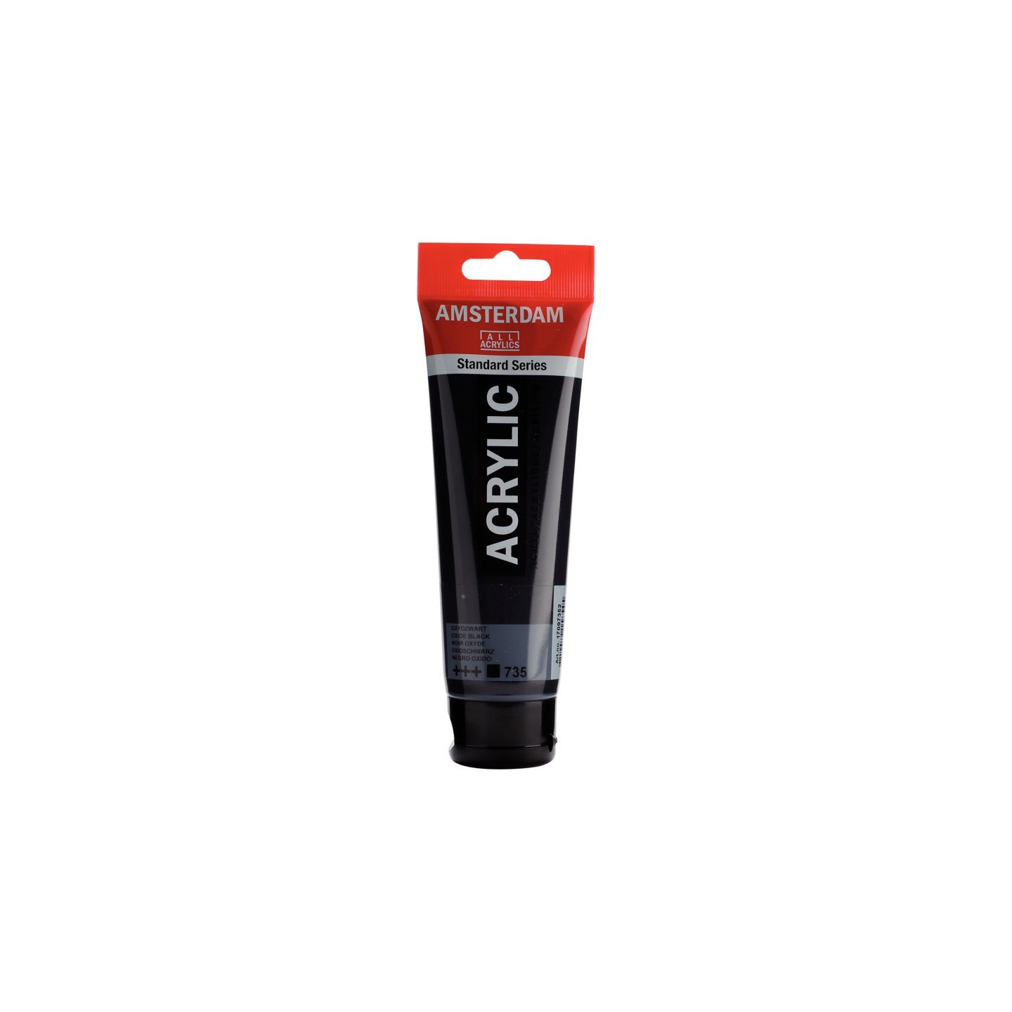 Amsterdam Standard Acrylic Paint, 120ml, Oxyde Black 735