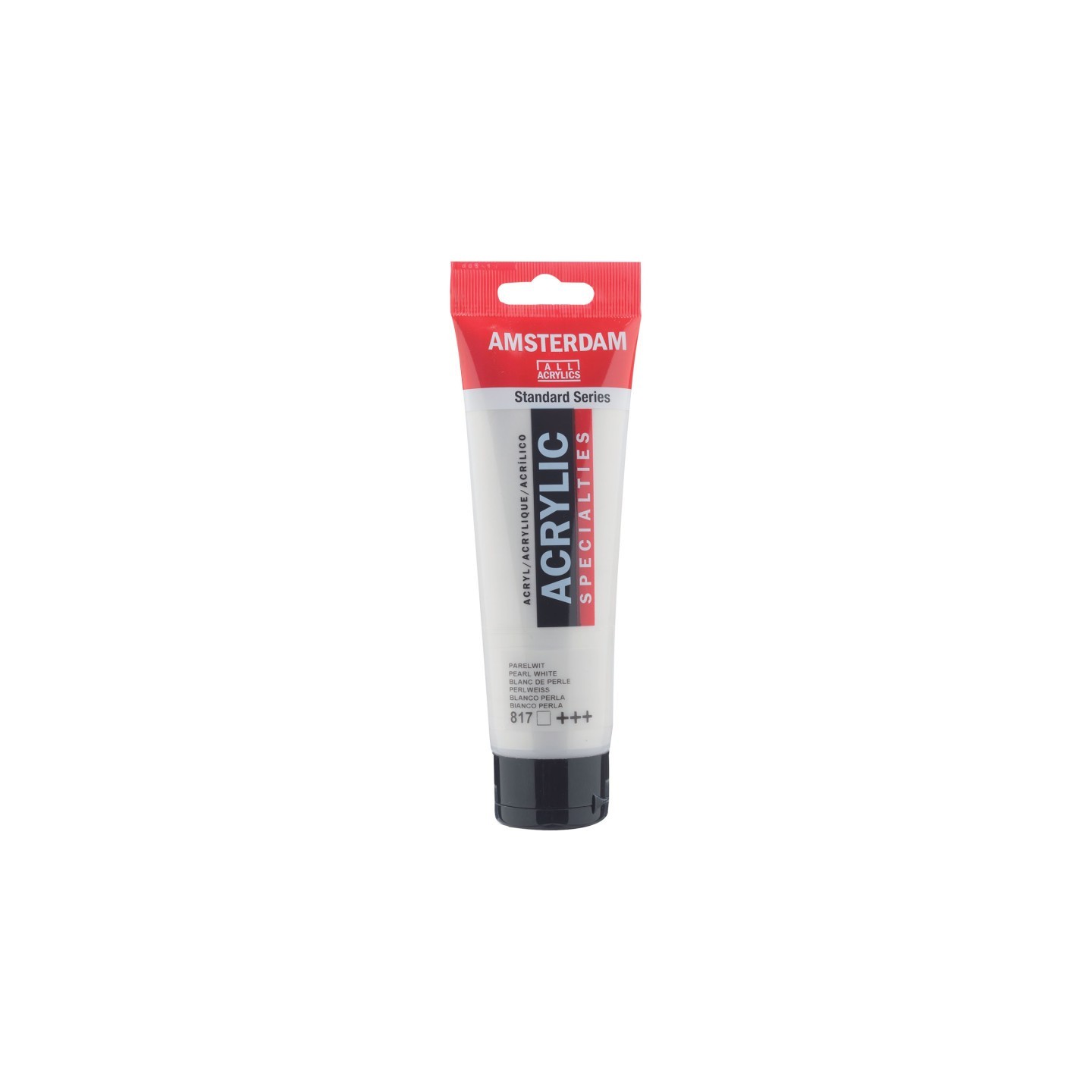 Amsterdam Standard Acrylic Paint, 120ml, Pearl White 817