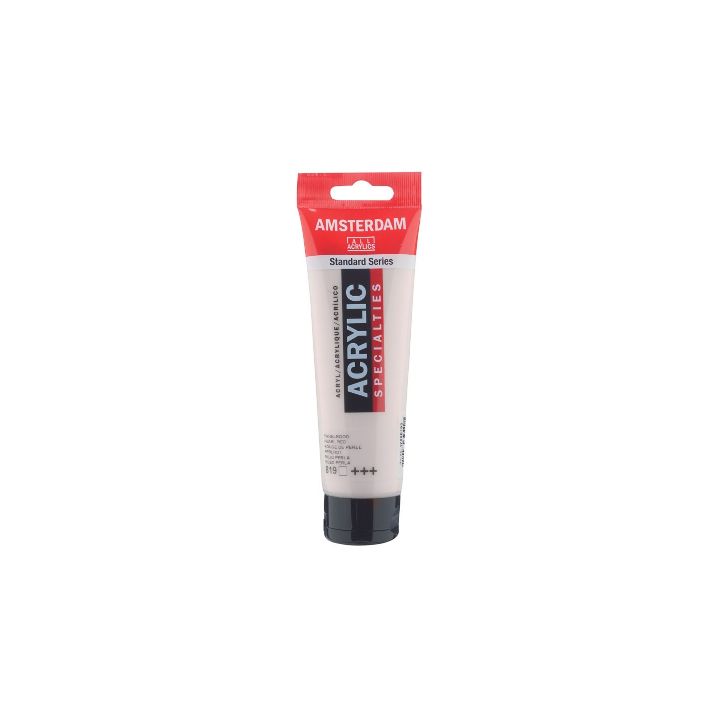 Amsterdam Standard Acrylic Paint, 120ml, Pearl Red 819