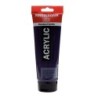 Amsterdam Standard Acrylic Paint Tube, 250 mL, Permanent Blue Violet 568