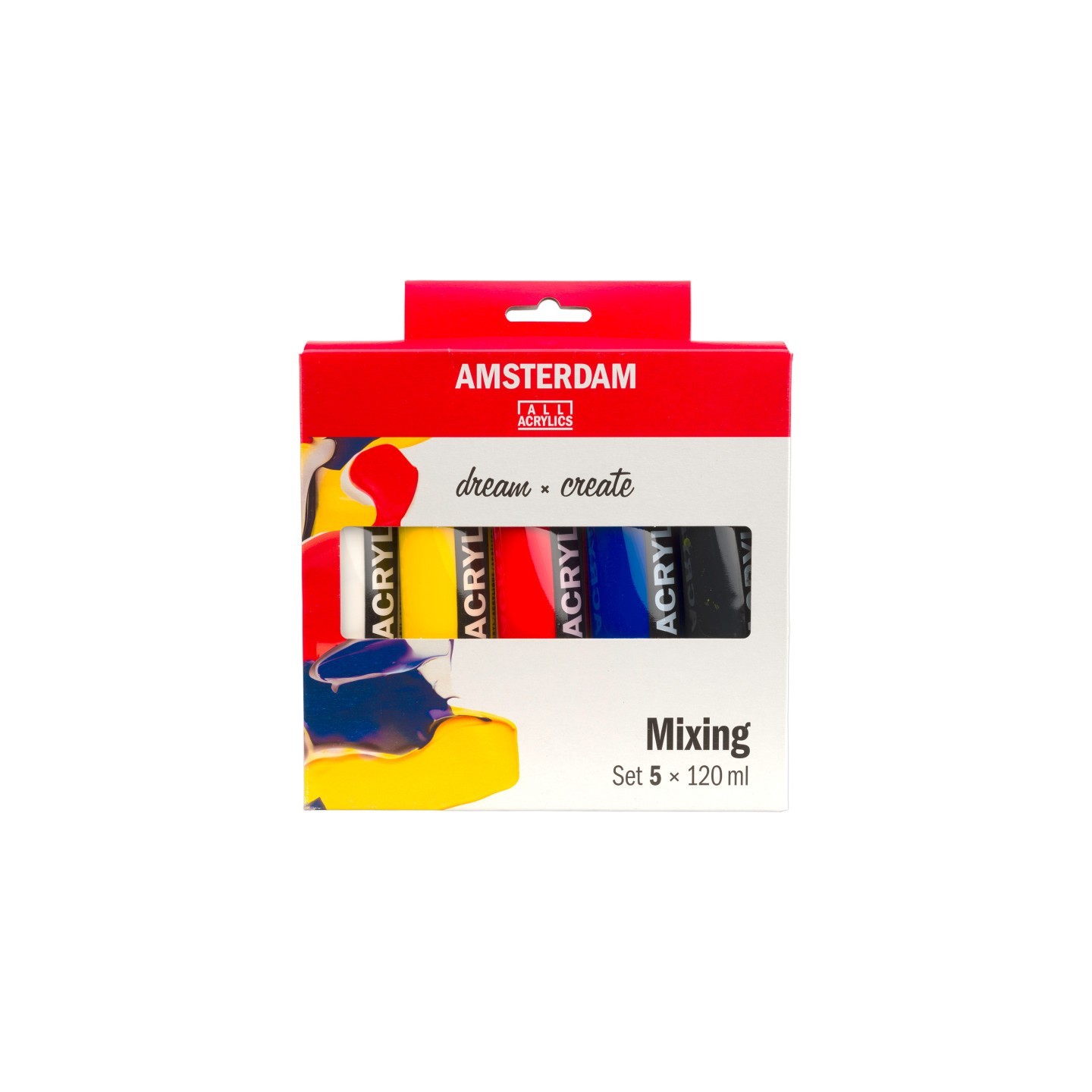Amsterdam Standard Acrylic Mixing Set, 5 x 120 mL