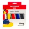 Amsterdam Standard Acrylic Mixing Set, 5 x 120 mL