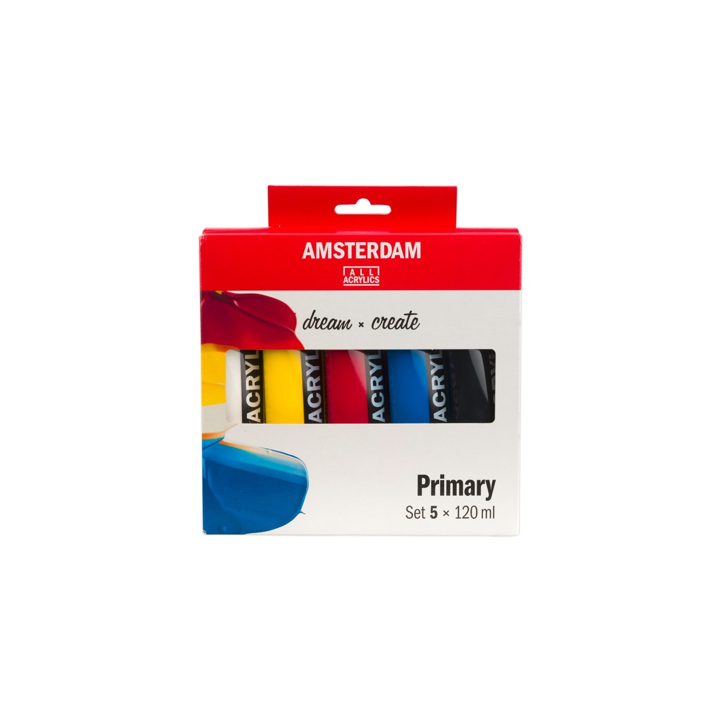 Amsterdam Standard Acrylic Primary Set, 5 x 120 mL