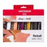 Amsterdam Standardacrylic Portrait Set, 6 x 120 mL